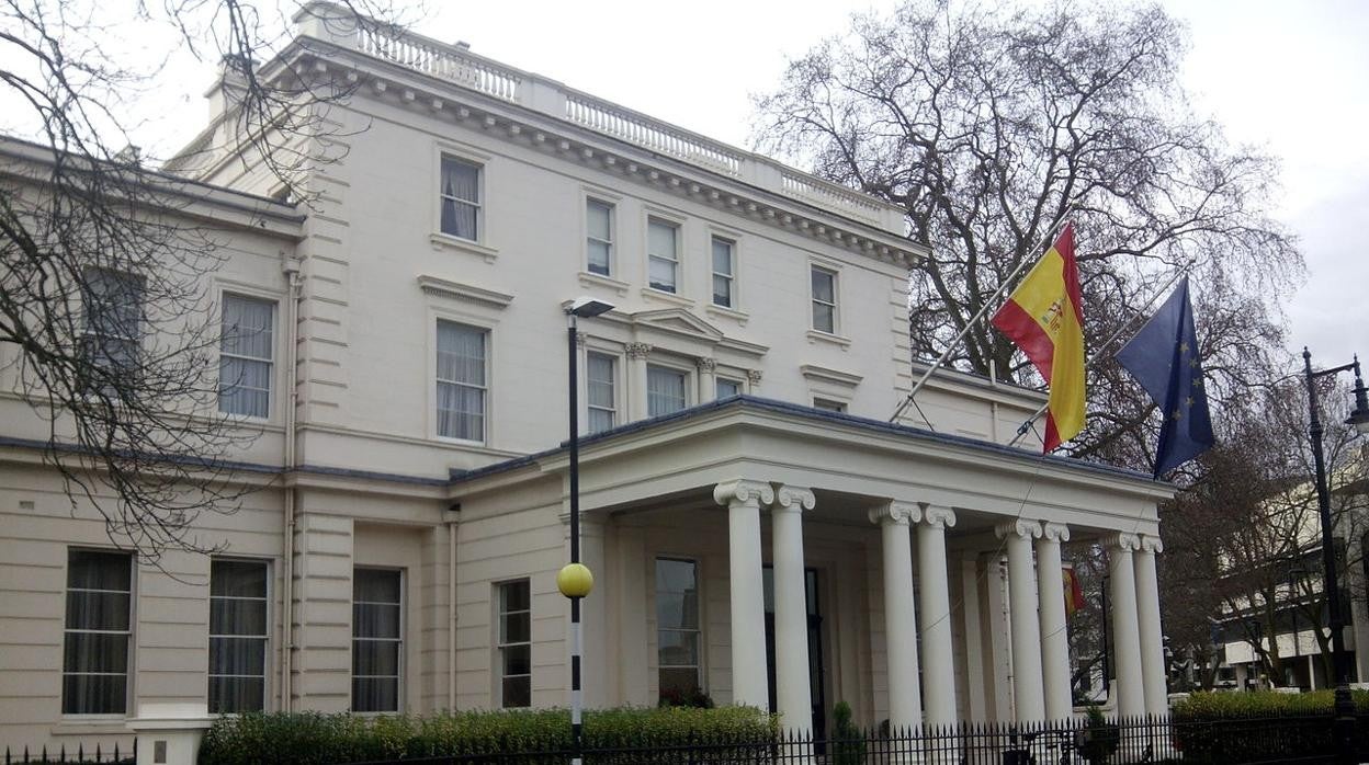 La embajada de España en Londres se encuentra en el barrio de Belgravia