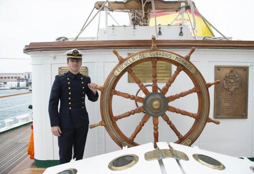 El guardamarina Joaquín Rivadulla