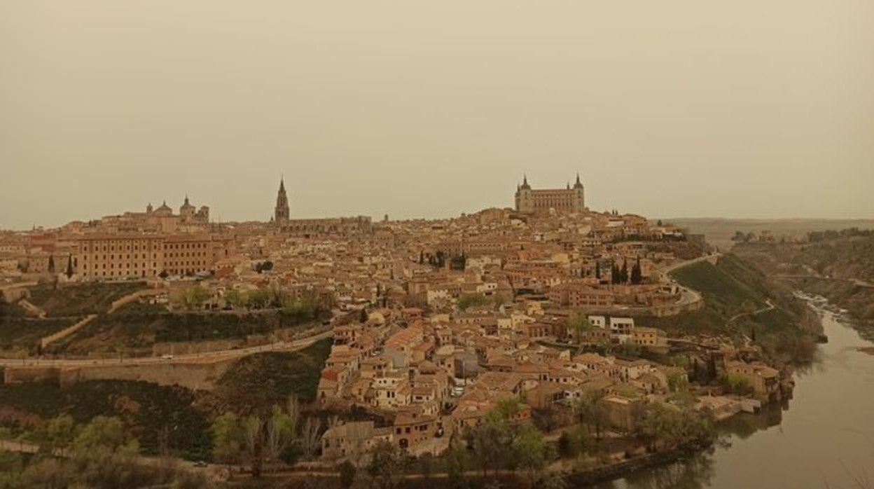 ¿Cuándo se irá la calima de Toledo?