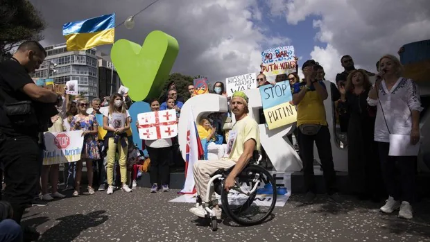 Ucranianos en Tenerife piden ayuda: «La catástrofe humanitaria no ha hecho más que comenzar»