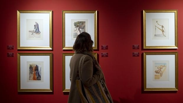 La Casa Lis de Salamanca sitúa a Dalí en ‘La divina comedia’ de Dante