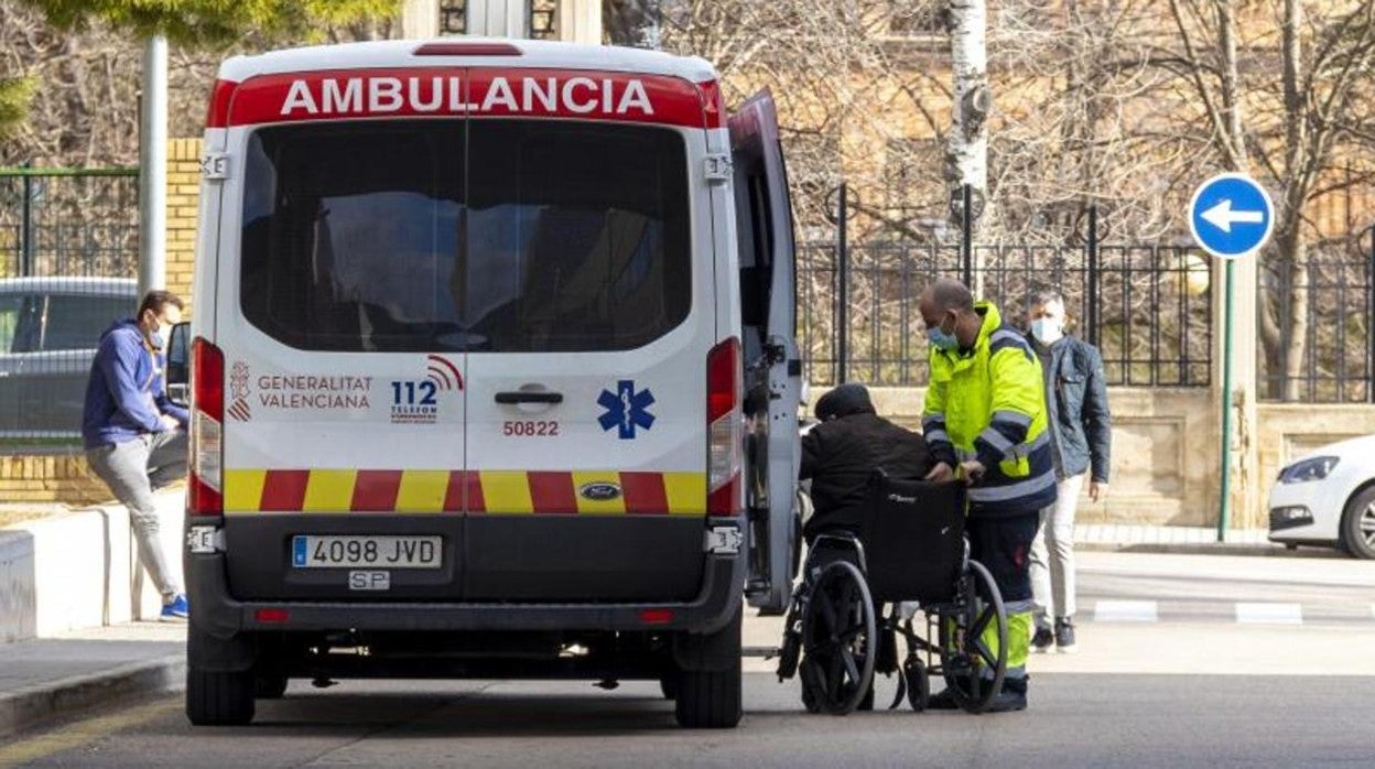 Imagen de archivo de una ambulancia