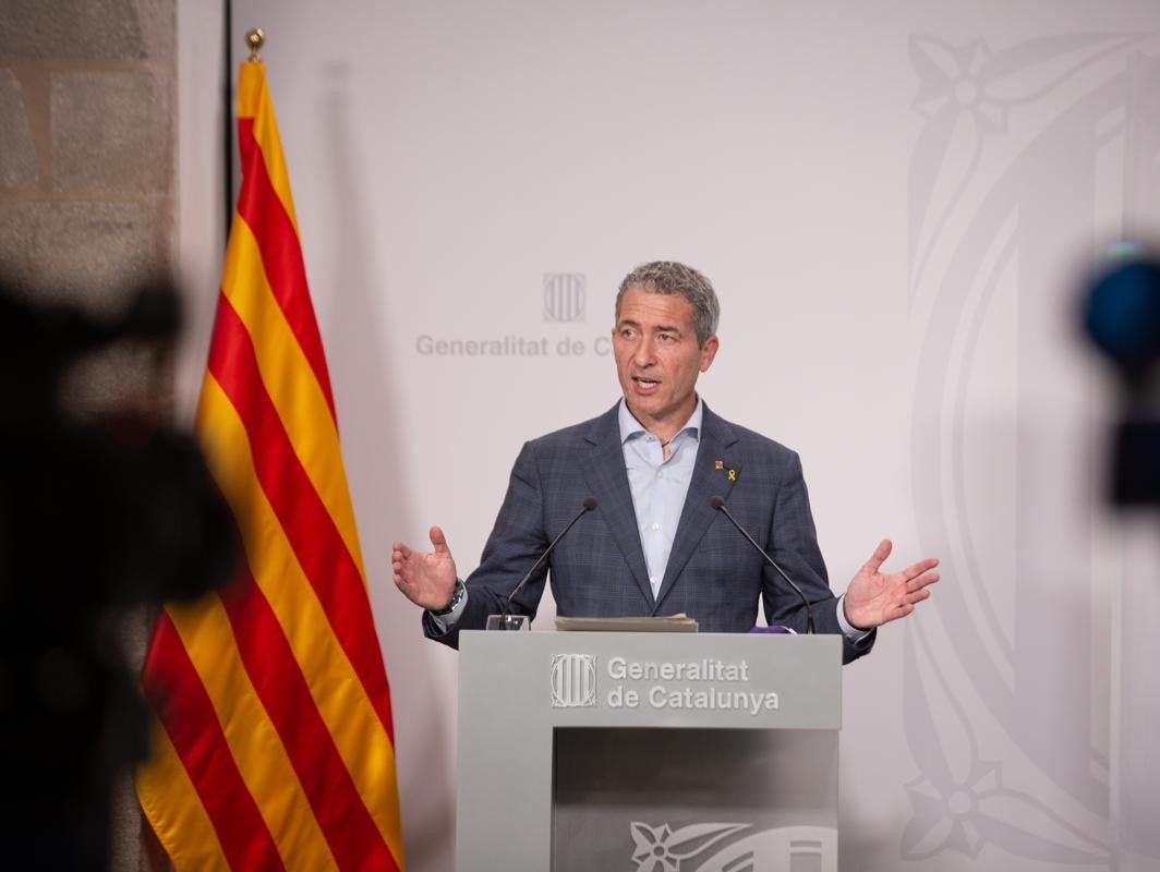 Josep Gonzàlez-Cambray, consejero de Educación de la Generalitat de Cataluña