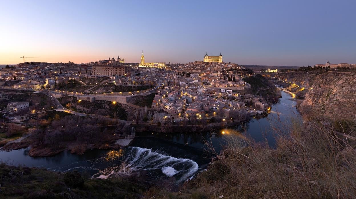 La ciudad de Toledo, impresionante de noche