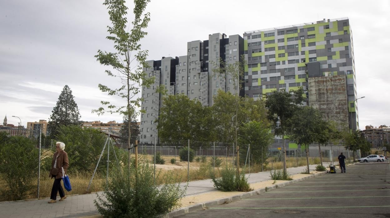 Pisos de la Empresa Municipal de Vivienda y Suelo (EMVS) en la zona de Méndez Álvaro (Arganzuela)