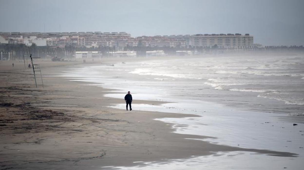 Imagen de archivo de una playa ubicada en la Comunidad Valenciana