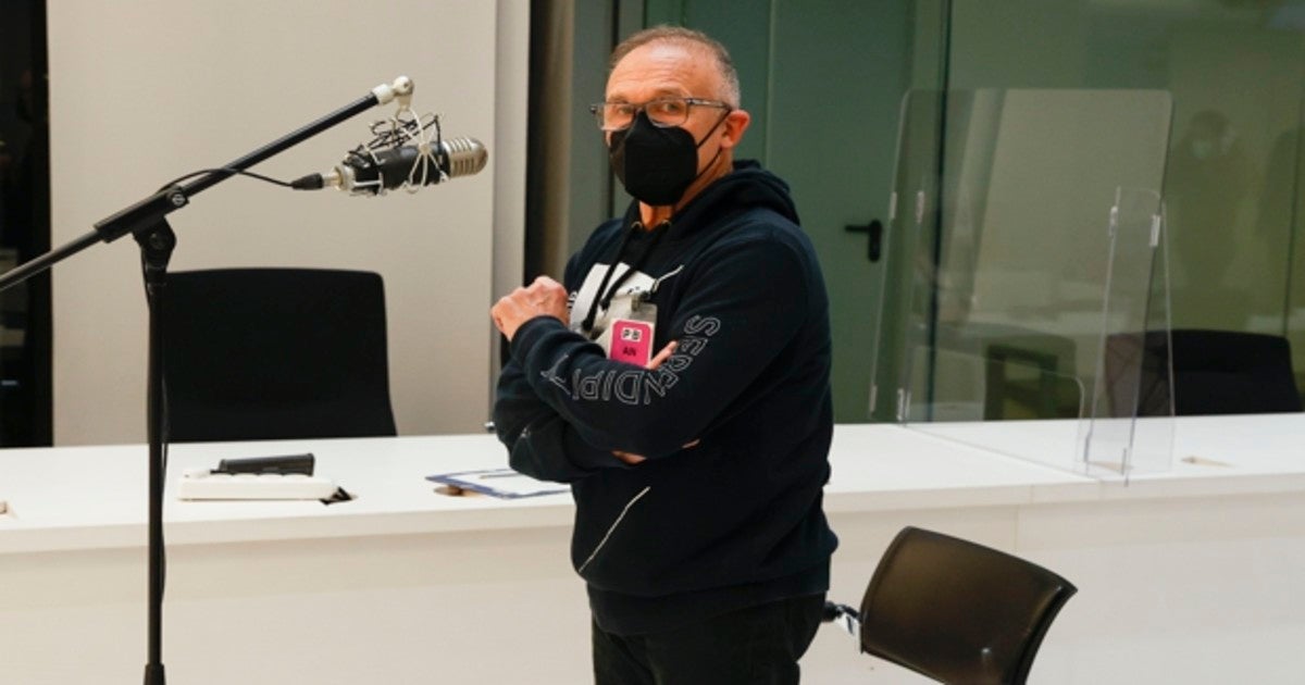 Murillo, durante el juicio en la Audiencia Nacional