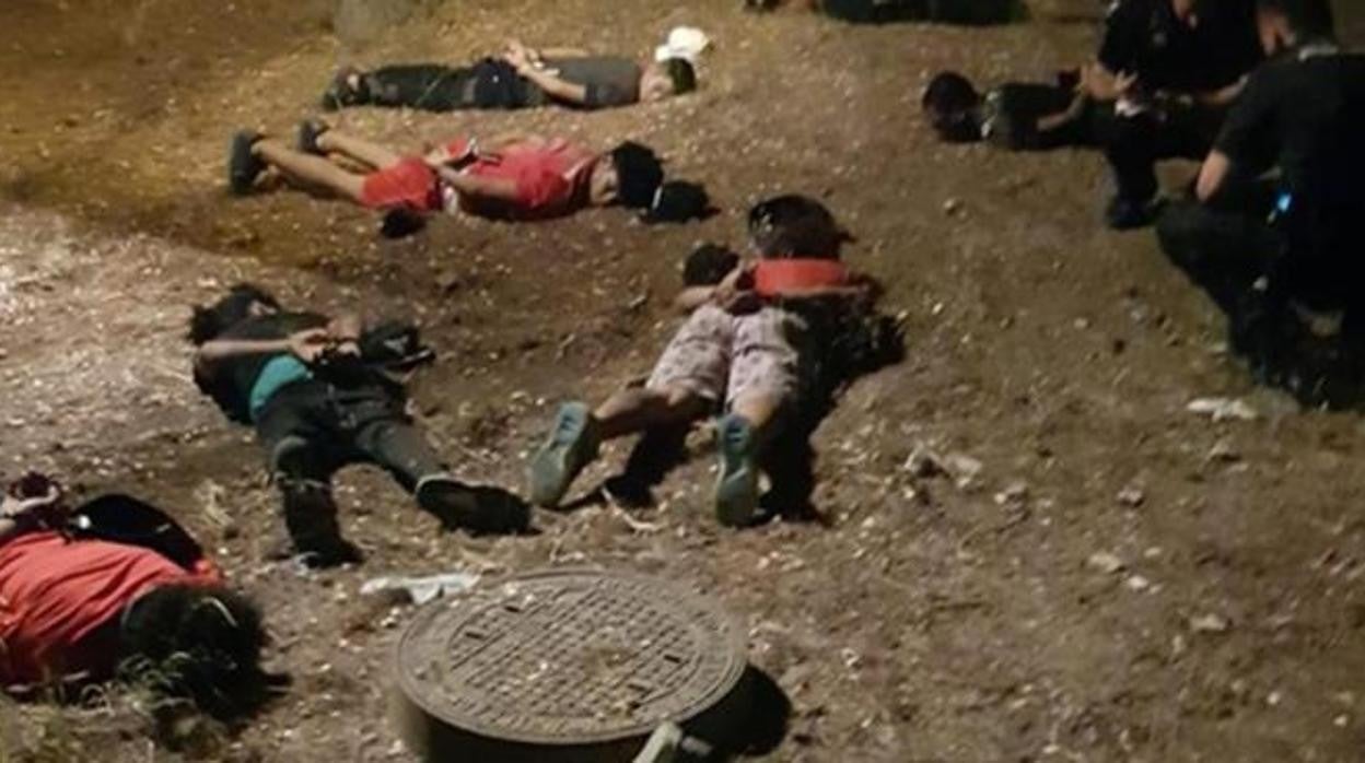 Detención de varios pandilleros en Usera-Villaverde