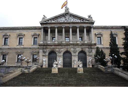 Fachada de la Biblioteca Nacional