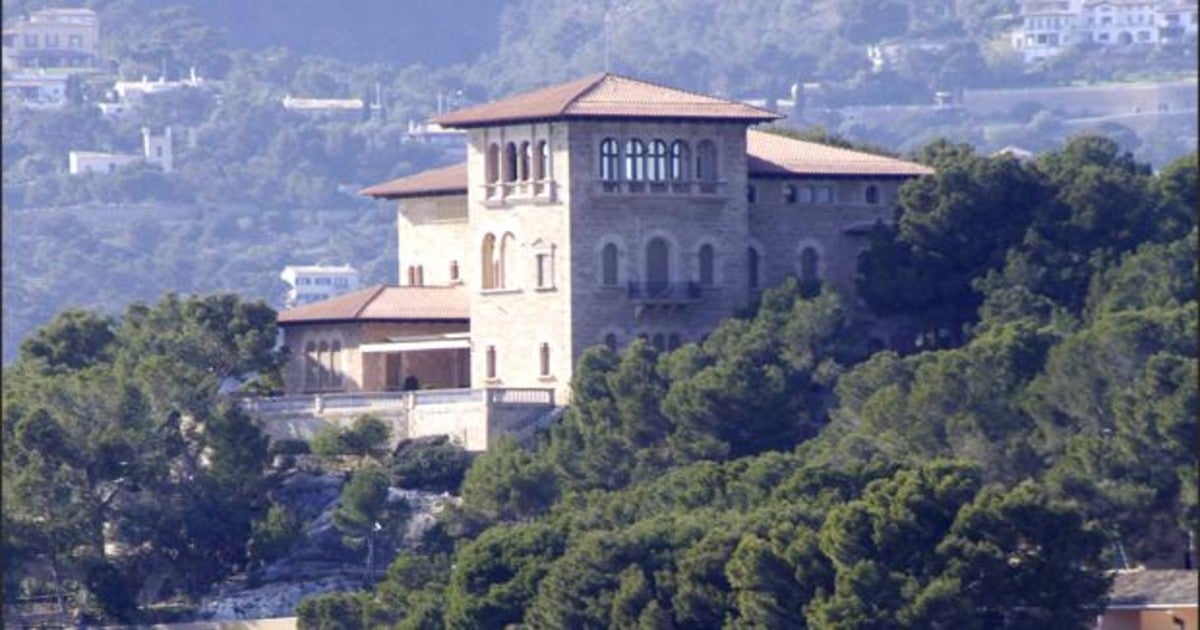 El Palacio de Marivent, en Mallorca