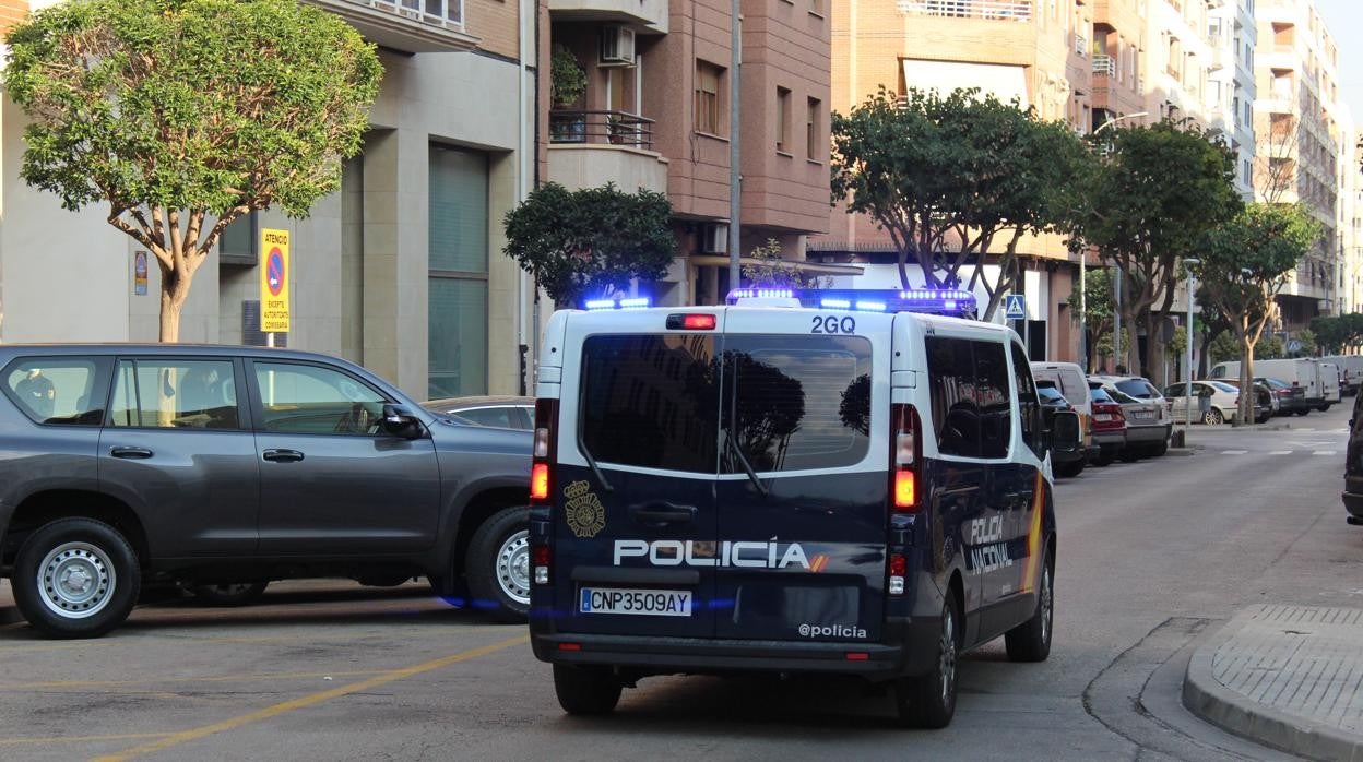 Imagen de recurso de un furgón de la Policía Nacional