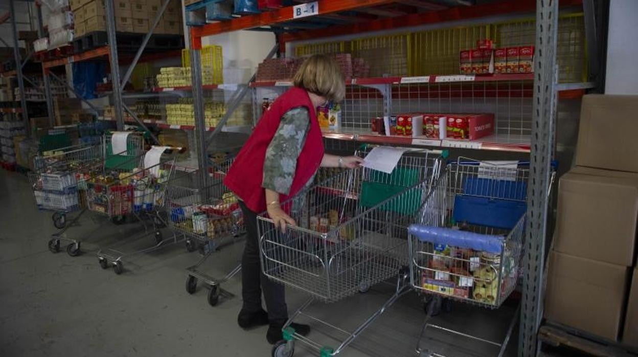 Parroquia de Sant Eugeni I, Papa, donde se hace recogida y reparto de alimentos