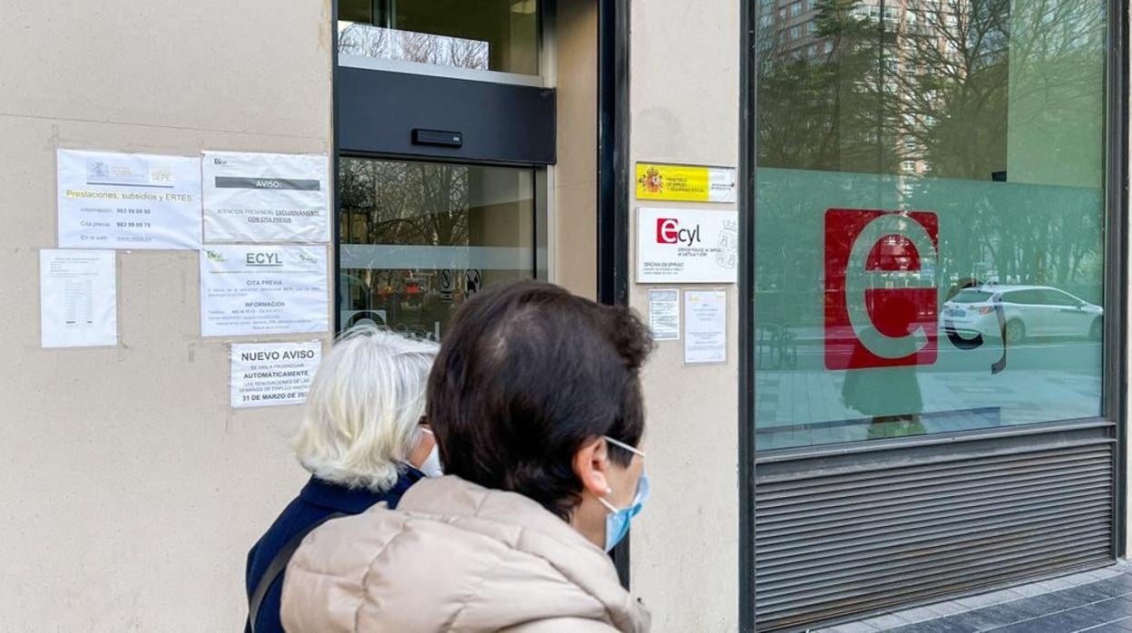 Oficina de empleo en Valladolid