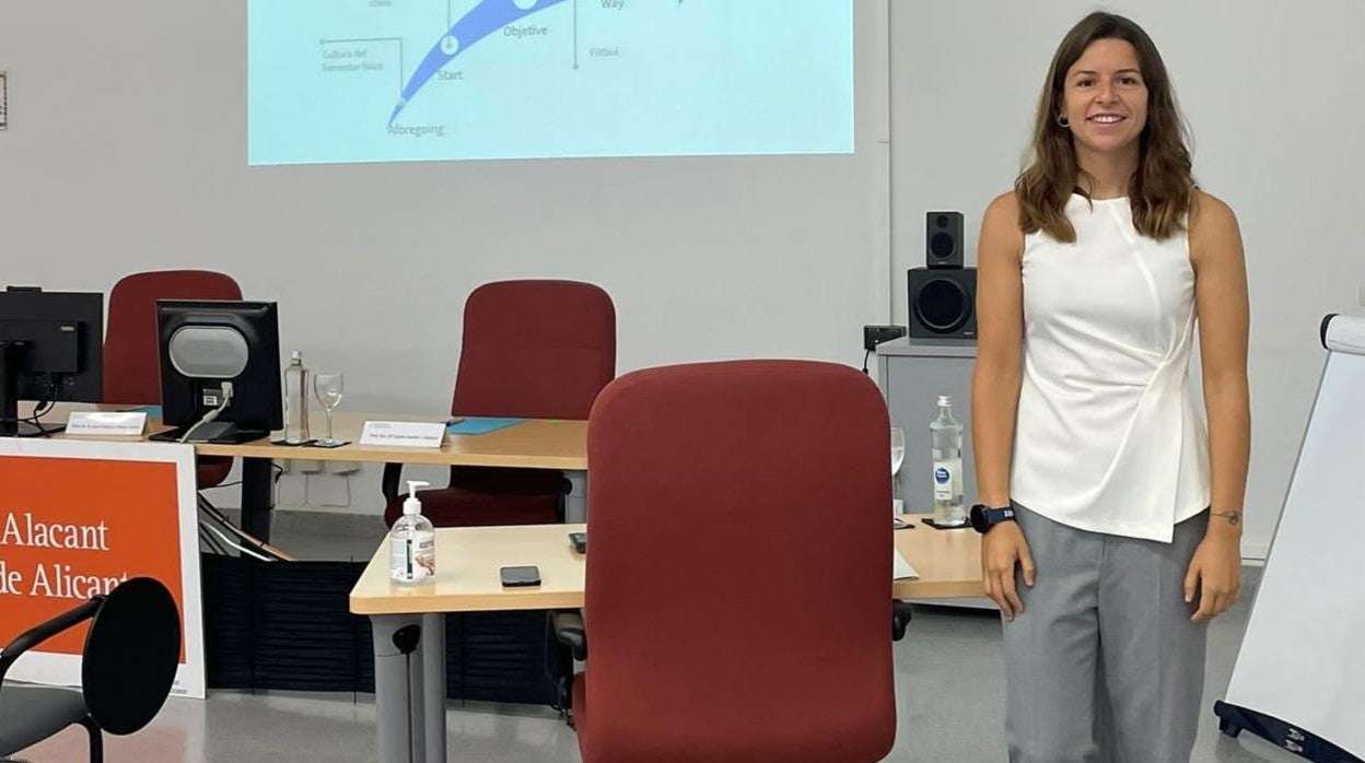 Jennifer Pedro de Blas, técnica del Servicio de Deportes de la Universidad de Alicante