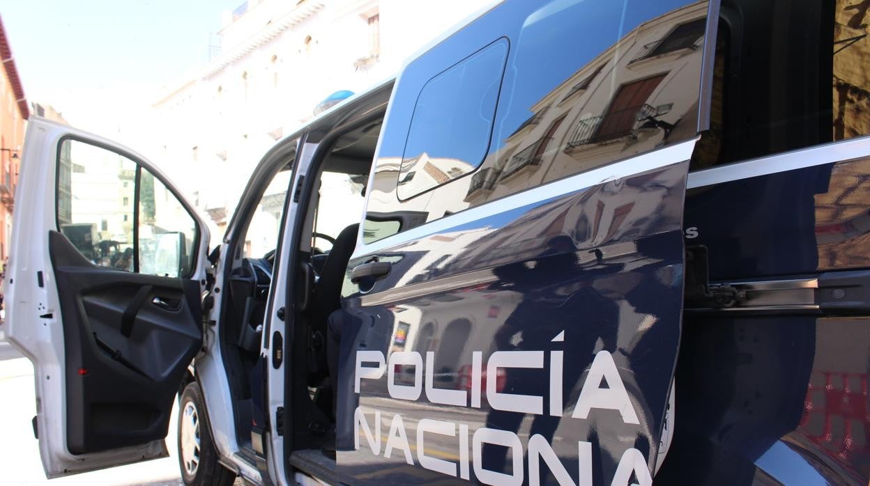 Imagen de archivo de un furgón de la Policía Nacional