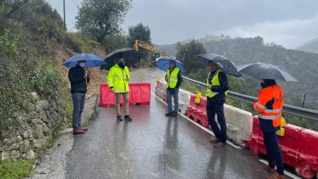 La Diputación de Alicante destina 300.000 euros a la reparación de caminos afectados por las últimas lluvias