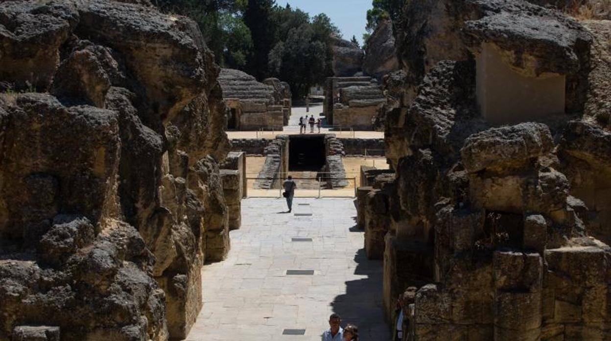 El anfiteatro de Itálica, en Sevilla