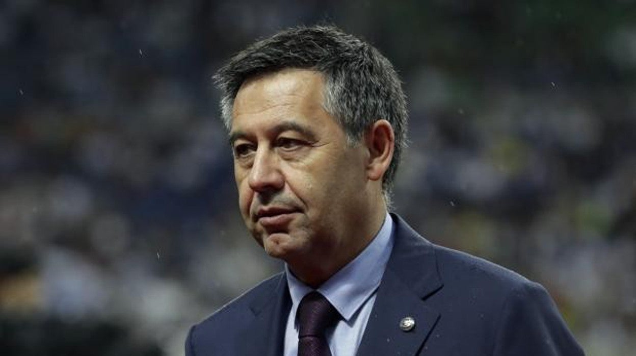 Josep Maria Bartomeu, en un acto del FCB