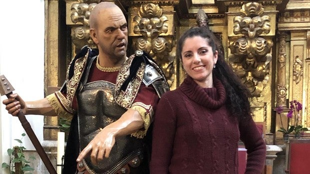 Ana Rey, primera mujer imaginera de la Semana Santa vallisoletana: «He tenido libertad total de creación»