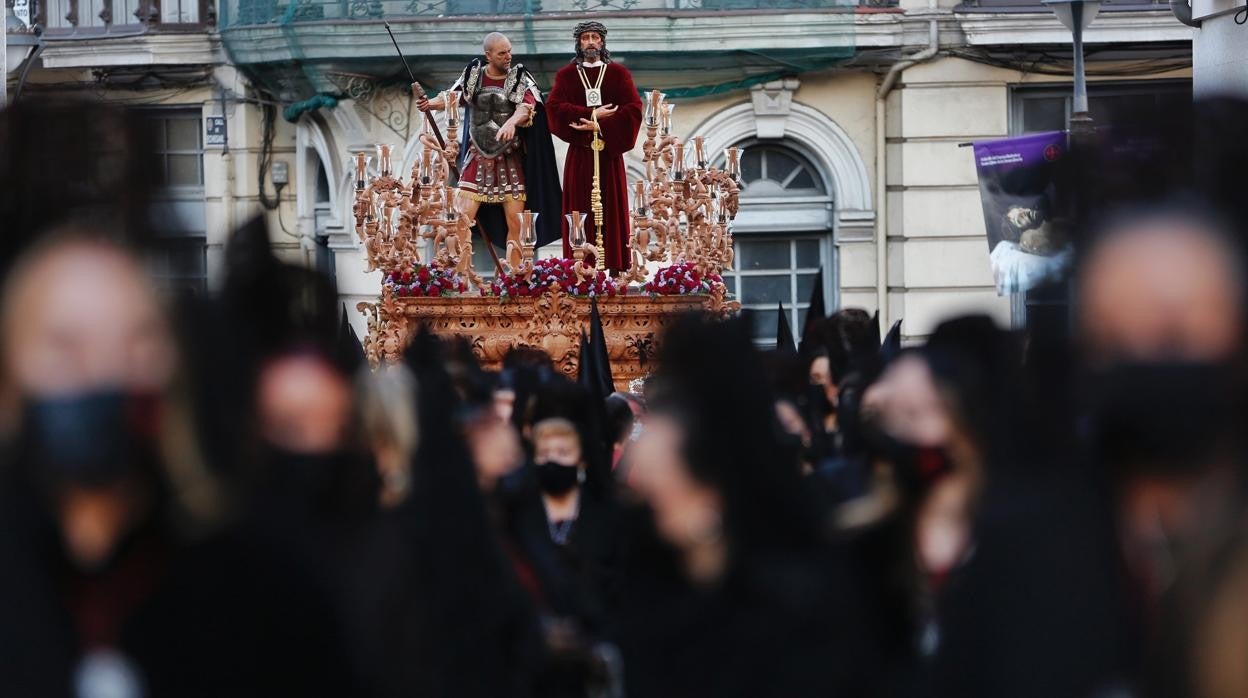 Imagen de la Cofradía del Discípulo Amado, este Domingo de Ramos en Valladolid