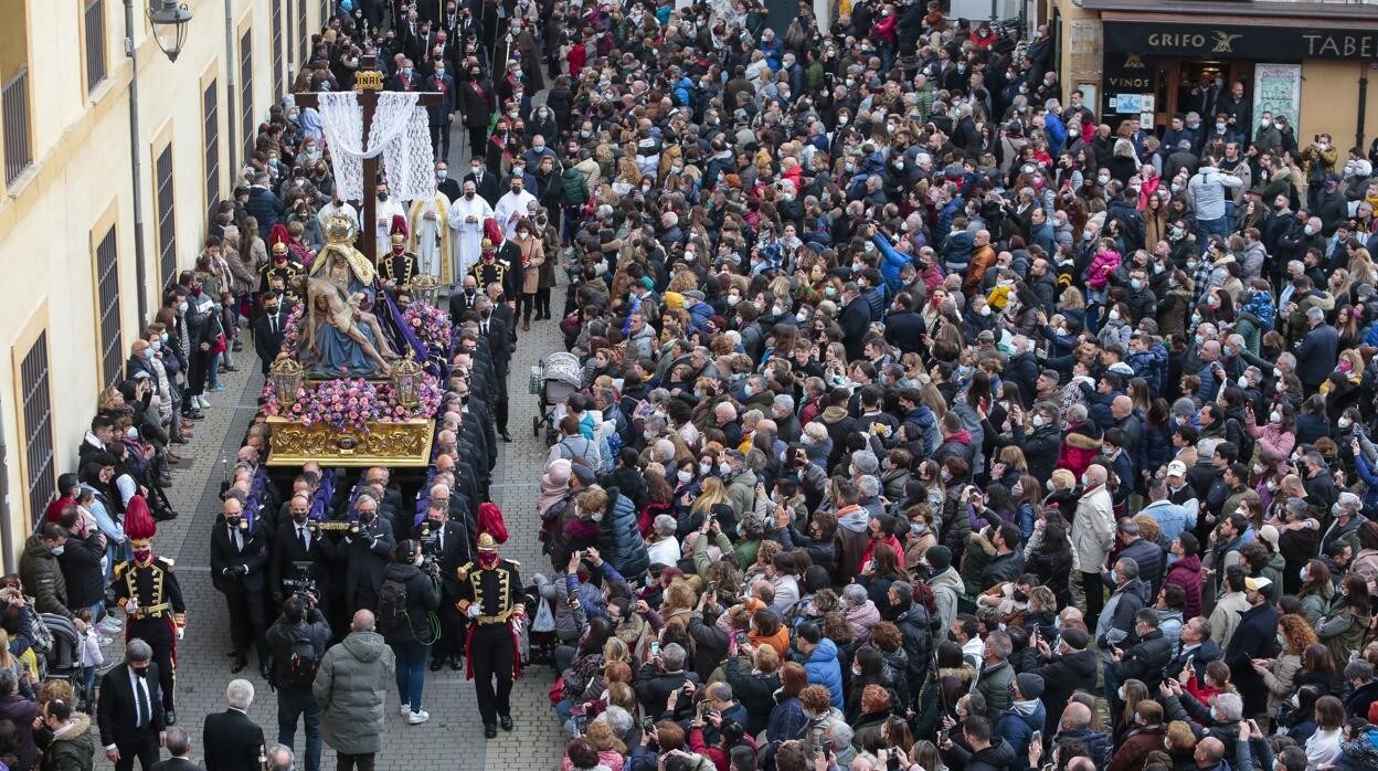 Inicio de Semana Santa en León