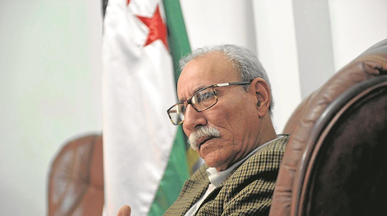 Brahim Gali, líder del Frente Polisario, en febrero de 2017