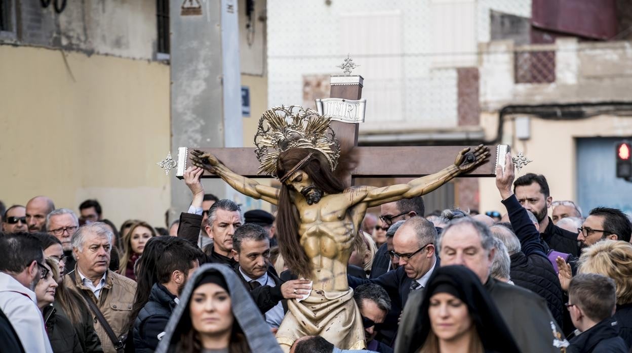 Una imagen de archivo de la Semana Santa Marinera de Valencia