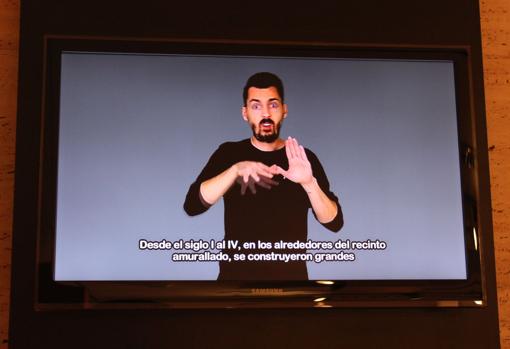 Reproducción en vídeo subtitulado y con lenguaje de signos