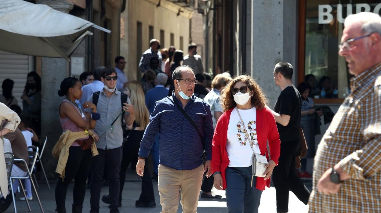 Turistas en Toledo esta Semana Santa