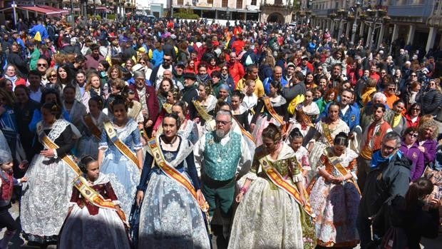 La fiesta fallera llega al corazón de Ciudad Real