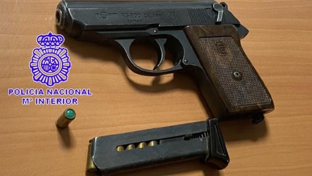 Detenido por amenazar a un vecino con una pistola de fogueo en Valladolid