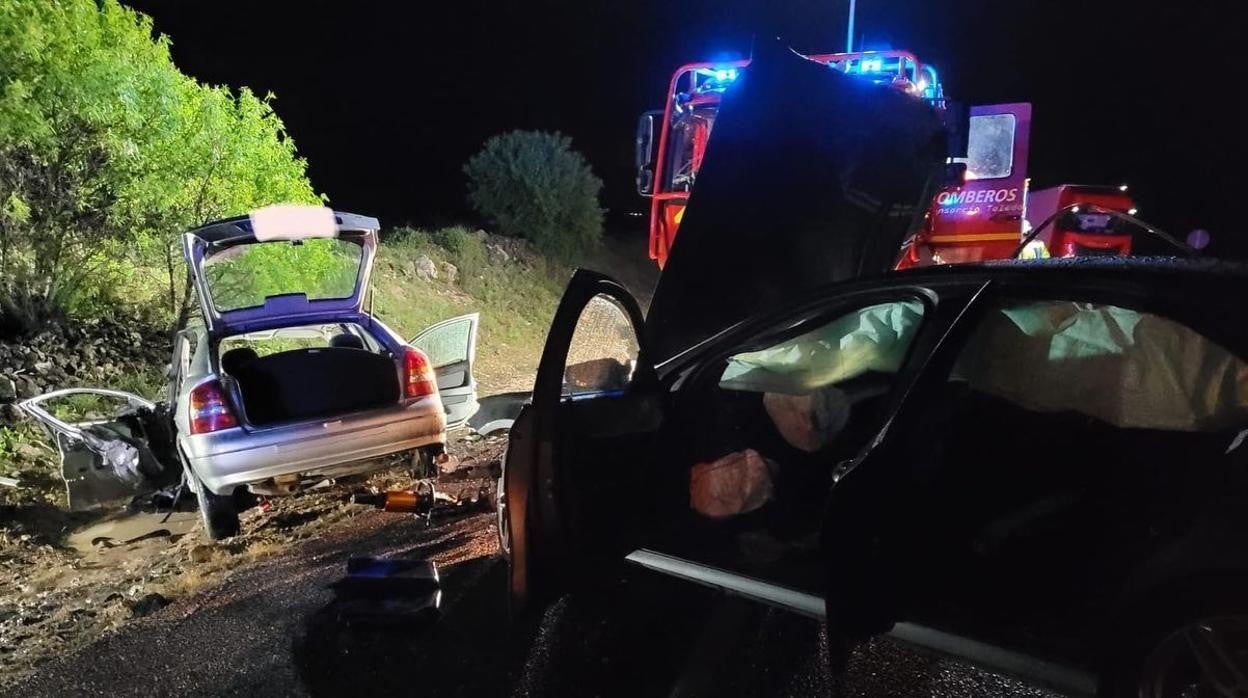 Vehículos implicados en el accidente