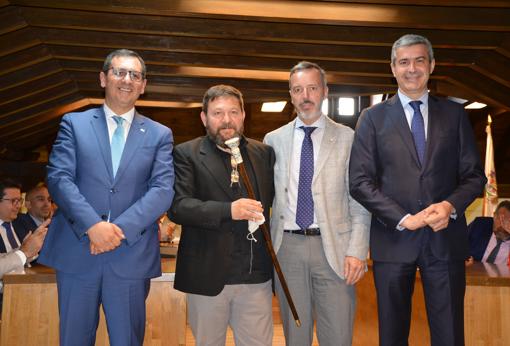 Javuier Úbeda, Tomás Díaz, Luis Miguel Martín y Álvaro Gutiérrez