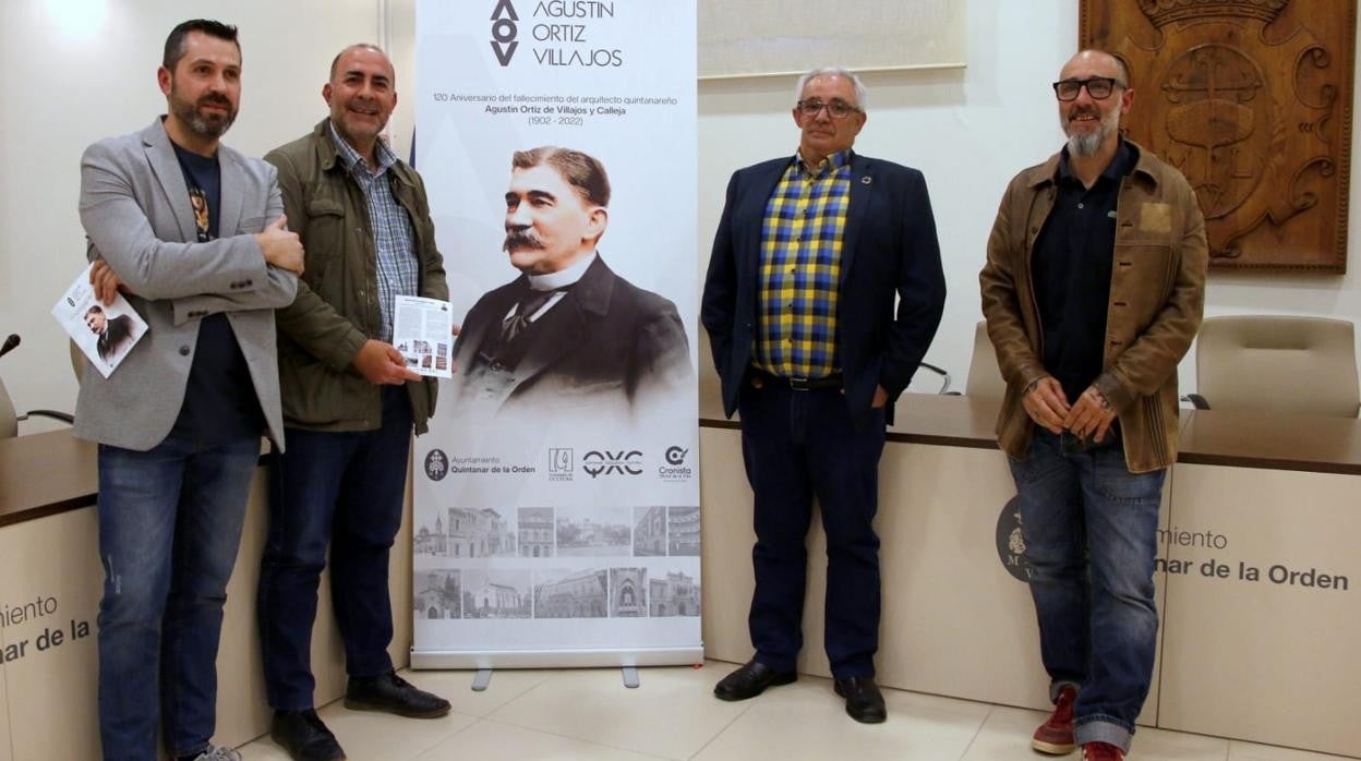 Partcipantes en la presentación del programa de actos de la celebración