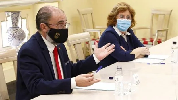 El Gobierno aragonés pide «apoyo» para enterrar el escándalo de los 244.000 euros en mascarillas ‘fantasma’