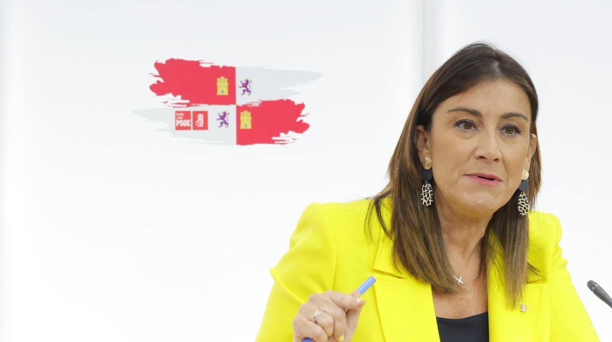 Ana Sánchez, este lunes en rueda de prensa