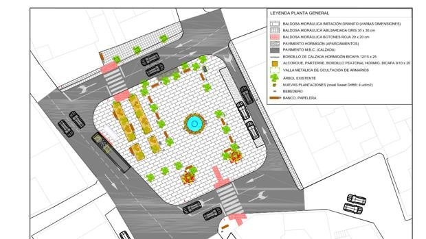 El Ayuntamiento reformará la plaza de Azucaica con una actuación global