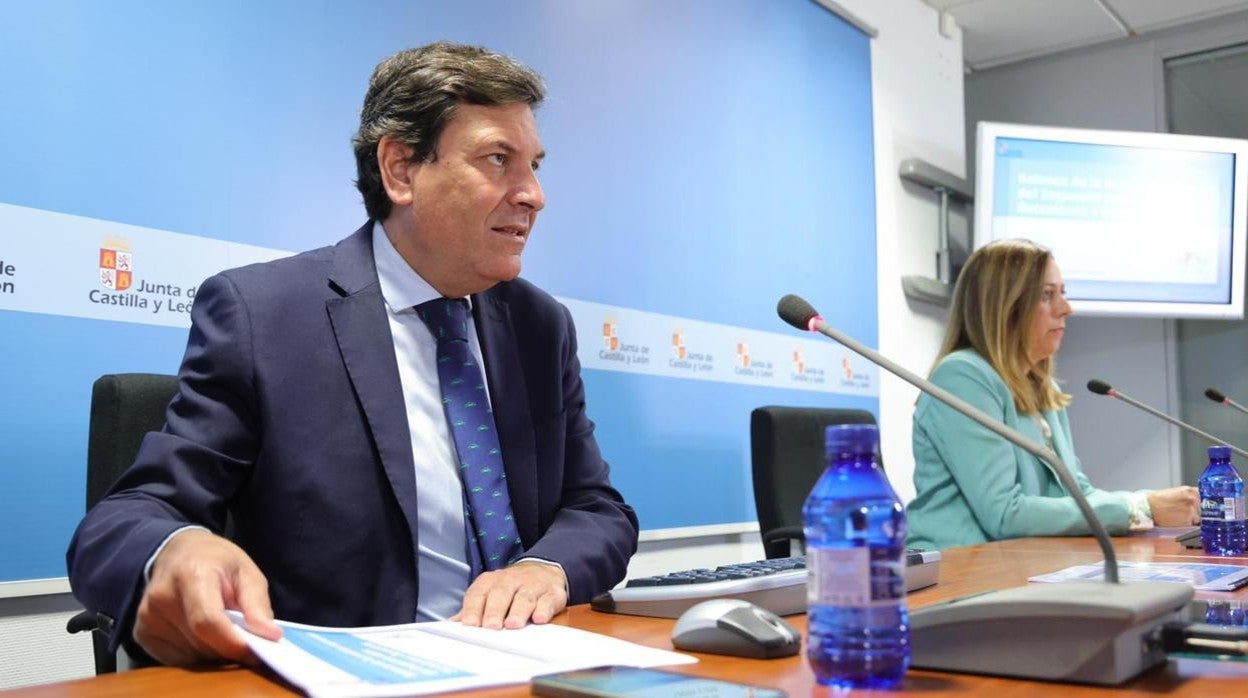 El consejero de Economía presenta el balance del primer año de bonificación del Impuesto de Donaciones en Castilla y León