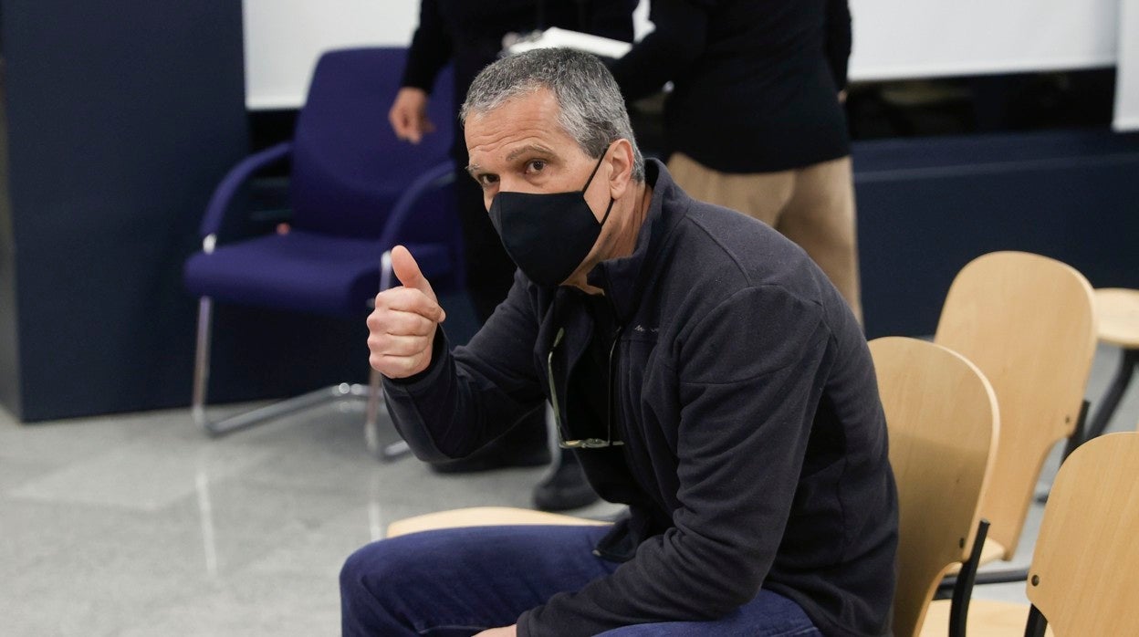 El etarra Gadafi durante el reciente juicio en la Audiencia Nacional del que ha sido absuelto