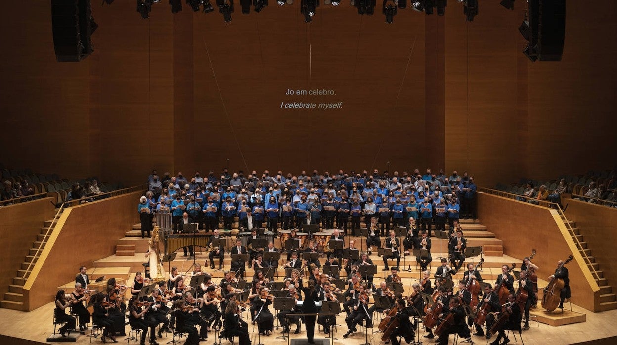 L'Auditori acogió el estreno de la obra de Raquel García-Tomàs