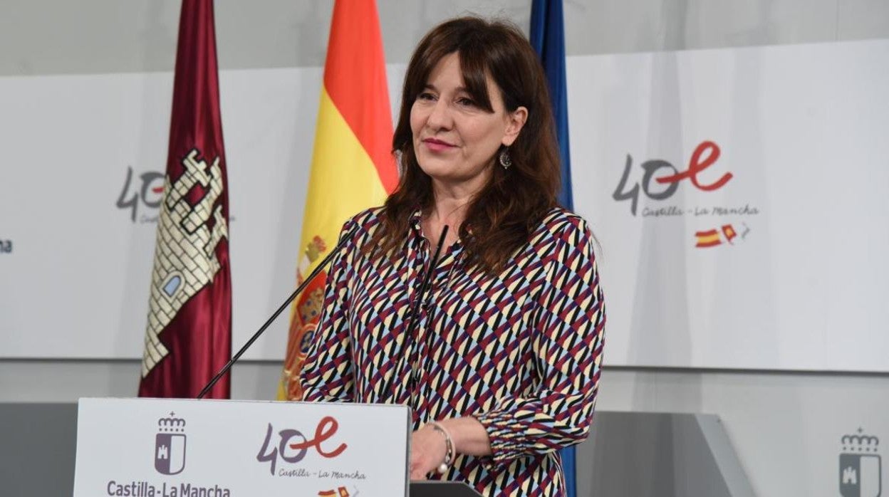 Blanca Fernández, consejera de Igualdad y portavoz de Castilla-La Mancha