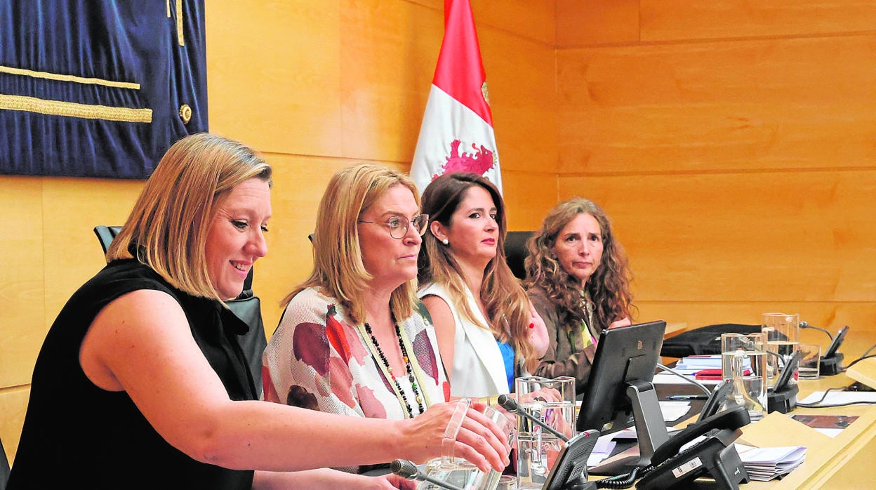 La consejera de Familia, al inicio de su intervención