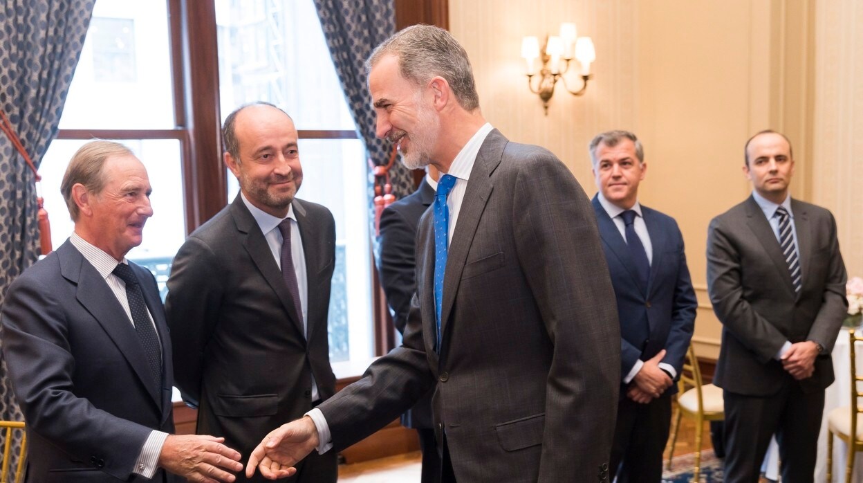 Felipe VI, en Nueva York, recibe la medalla de la Foreign Policy Association