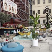 Terraza de verano del Reina Sofía.