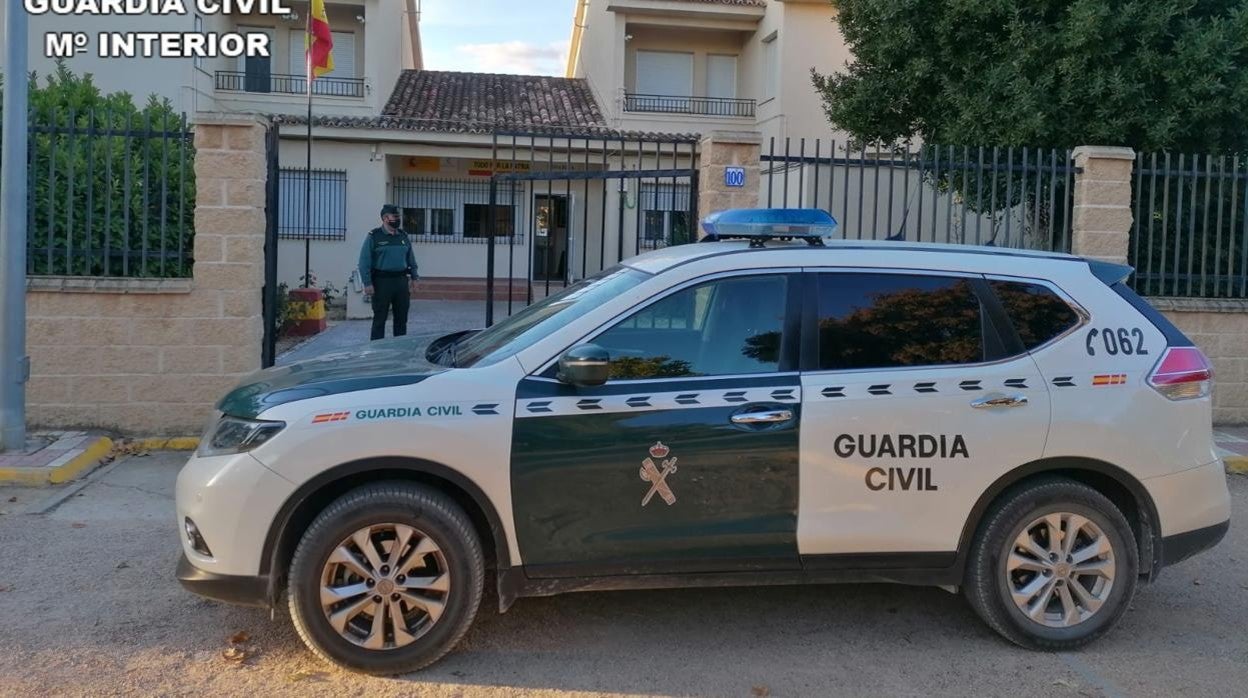 Agentes de la Guardia Civil de El Toboso y Quintanar se desplazaron hasta el lugar