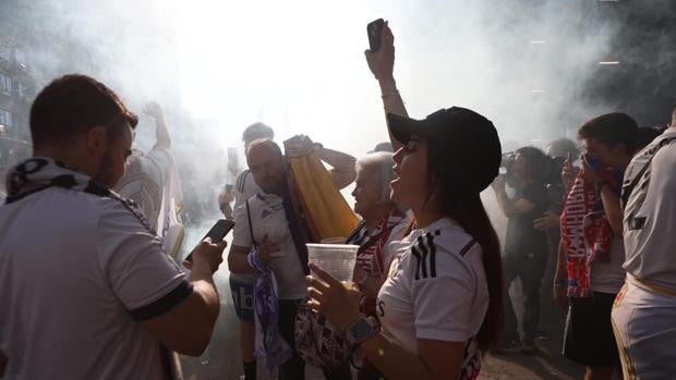 Arde Madrid, minutos antes de la final de París