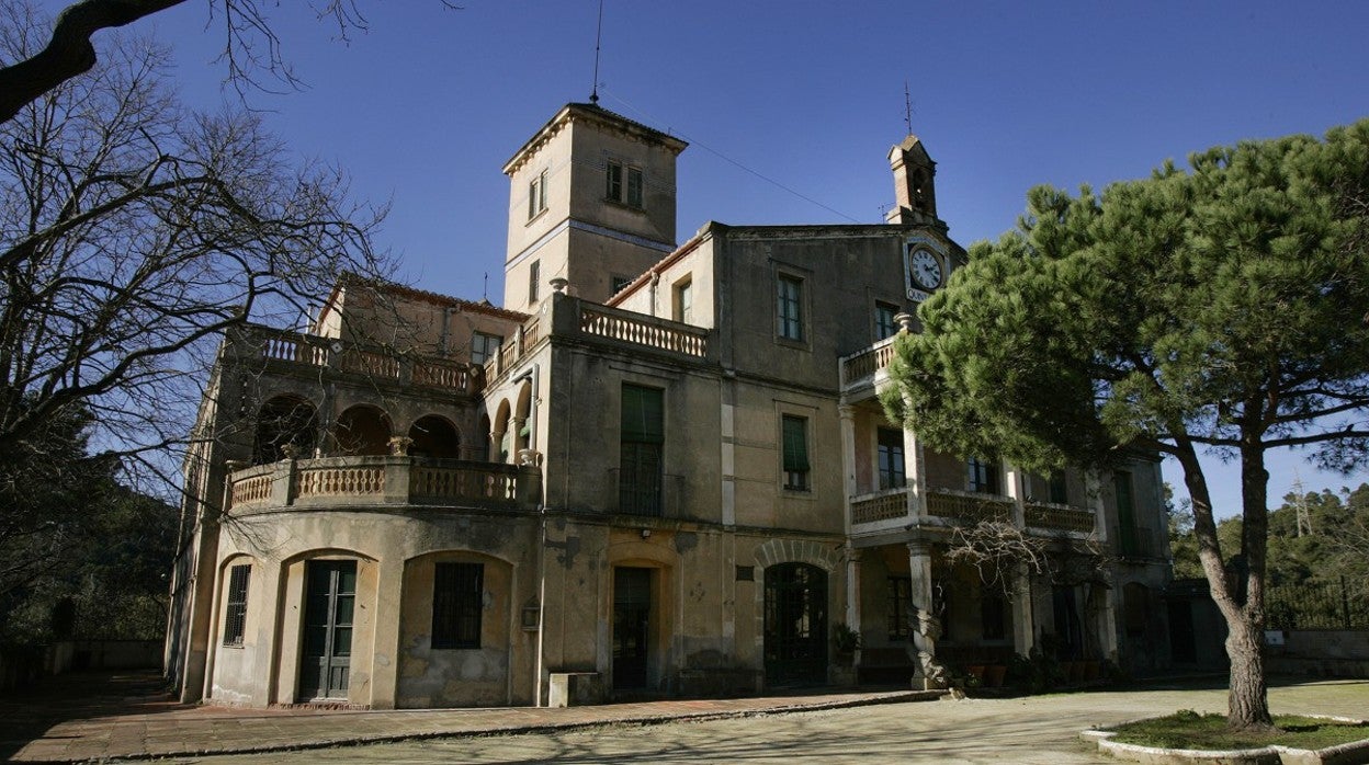 Exterior de la nueva residencia de escritores en Villa Joana