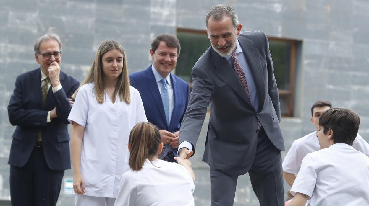 El Rey clausura las bodas de plata del Campus de Ponferrada