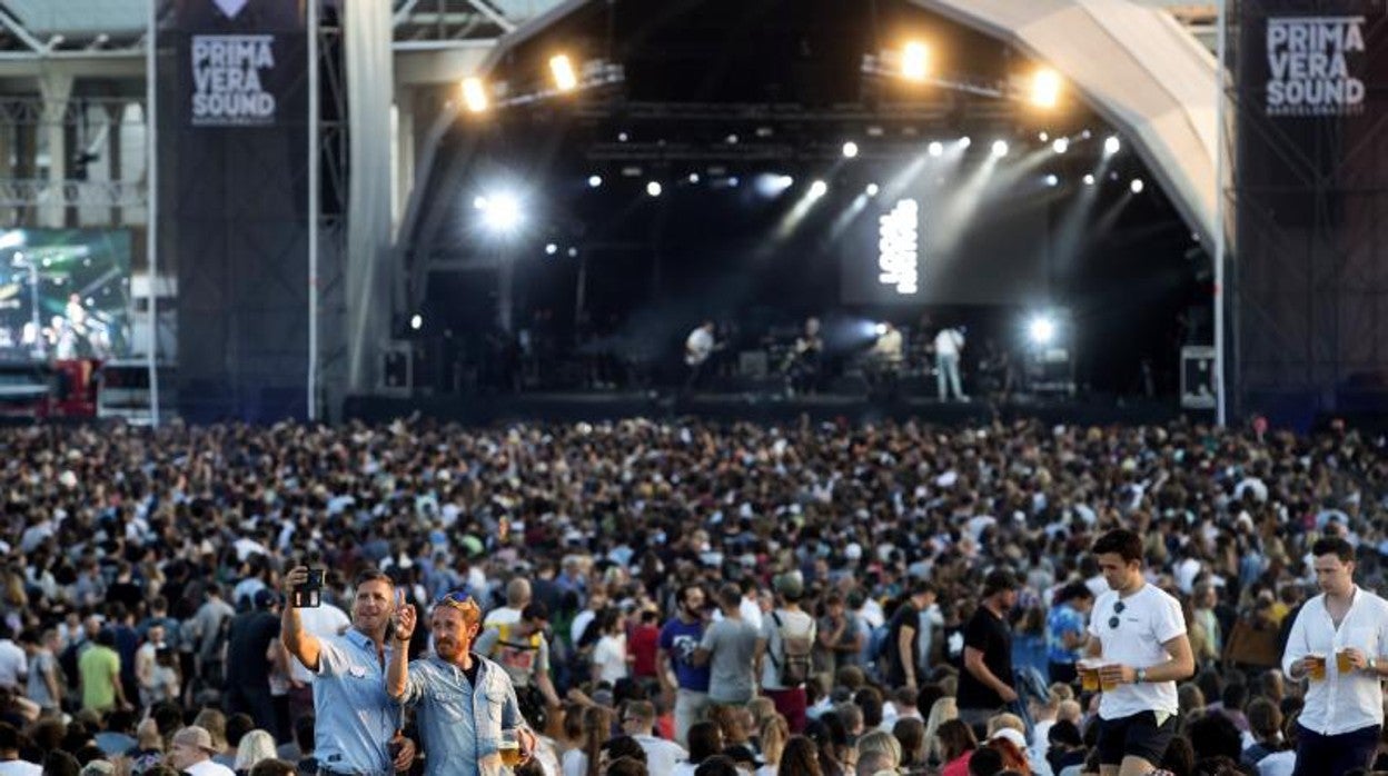 Un concierto del Primavera Sound, en una de sus últimas ediciones