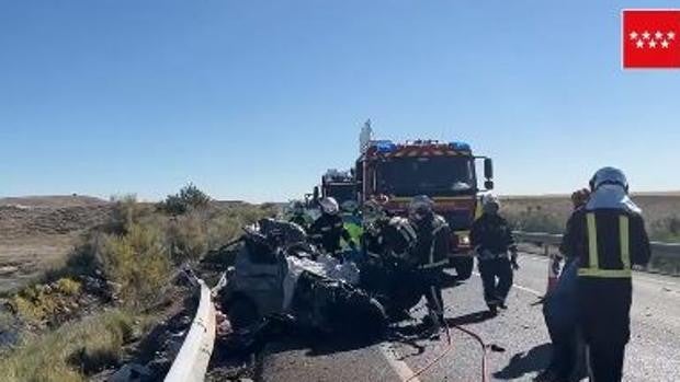 Mueren dos conductores en un accidente en Aranjuez